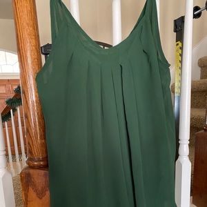 Green flowy cami!